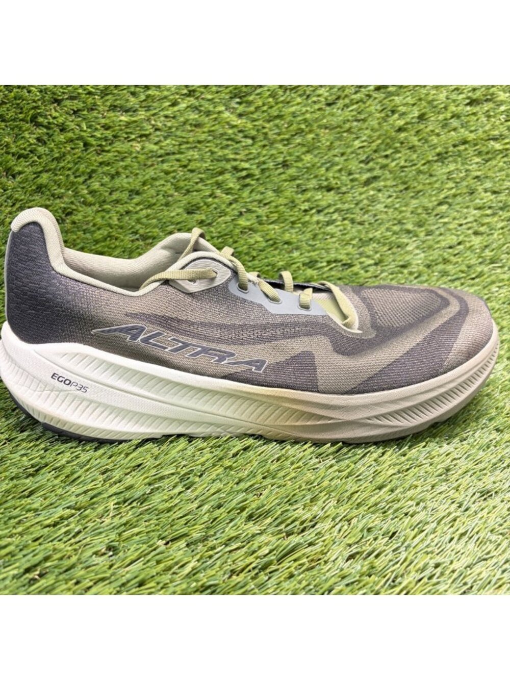 Altra Experience Flow 3 Mens Size 12.5 Green Athletic Running Shoes Sneakers